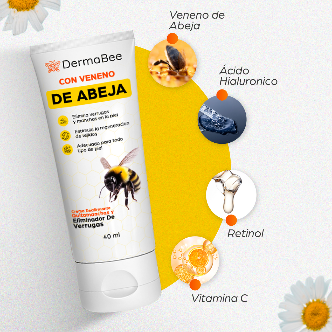 Dermabee — Regenera tu piel con el poder del veneno de abeja
